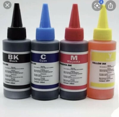 $24.50 • Buy 5x100ml Refill Ink Kit For Epson CIS/CISS System For ALL Epson Printer Cartridge