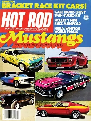 Hot Rod 1978 Dec - Rare 454 Amarillo Banks Mustangs • $12.95