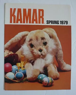 Vintage 1979 KAMAR Stuffed Animal TOY Dealer EASTER Wholesaler Catalog • $18