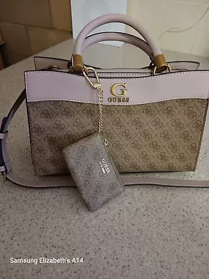 Guess Handbag+ Matching Coin Purse • $49.99