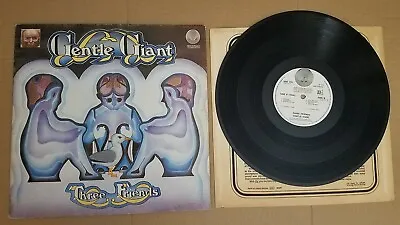 Gentle Giant  Three Friends  (p)1972 Vinyl Record Original UK Vertigo Swirl VG! • $144.99