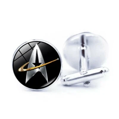 £9.99 • Buy Star Trek Cufflinks High Grade Men's Suit Banquet Party Gifts Casual Creative...