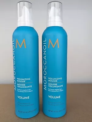 MOROCCANOIL VOLUMIZING MOUSSE FULL BODY MEDIUM HOLD SET OF 2 CANS - 8.5 Oz. • $52.75