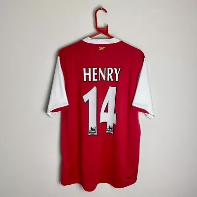 £119.99 • Buy Arsenal Football Shirt 2006/07 Home HENRY #14 (M)