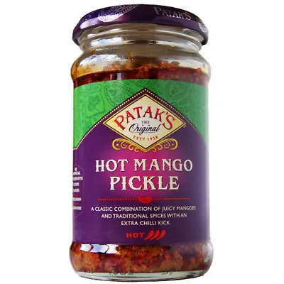 Patak's Hot Mango Pickle • £7.85