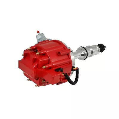 $84.99 • Buy Ford BBF FE V8 65K One Wire HEI Distributor 352 360 390 406 427 428 Red Cap