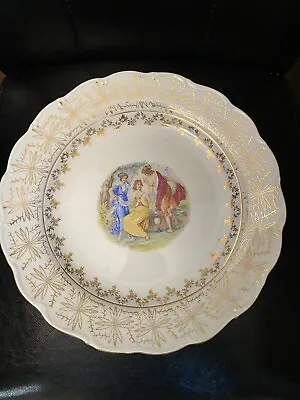 Vintage HAAS & CZJZEK Czech Republic Fine Porcelain MADONNA Tray Dish 12x1” • $65