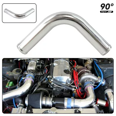 35mm 1.38  Inch 90 Degree Elbow Aluminum Turbo Intercooler Pipe Piping Tubing SL • $15.11