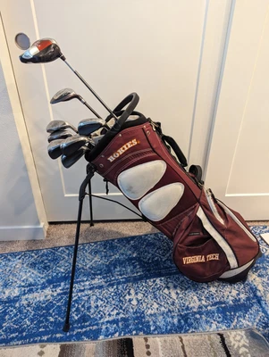 $329.95 • Buy Complete Womens Set - Callaway Driver - Cleveland Hi Bore Hybrid Iron Set + Bag