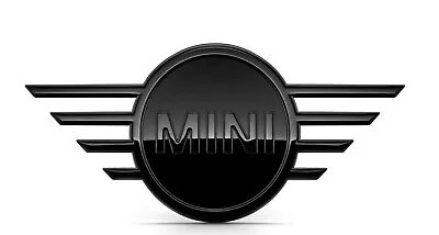 OEM MINI Cooper Countryman F60 Piano Black Emblem Badge Front 51149880865 • $39.55