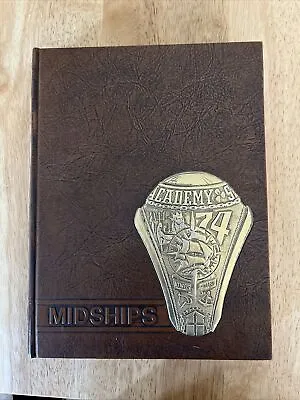 Vintage 1974 Midships Yearbook United States Merchant Marine Academy Kings Point • $42.49