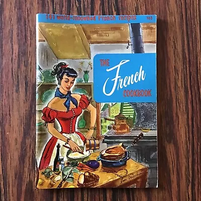 Vintage 141 French 1955 Cookbook Booklet W/ MCM Art Illustrated See Index • $14.99