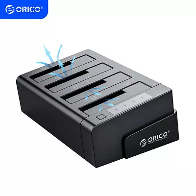 Orico 4Bay External Hard Drive Docking Station USB3.0 For 2.5/3.5'' HDD SSD 64TB • $79.99