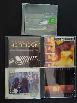 4 Van Morrison CD Lot + Into The Mystic (5 CD Total) • $19.99