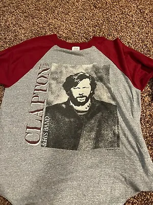 Vintage Eric Clapton & His Band 1985 Behind The Sun Tour T Shirt • $150