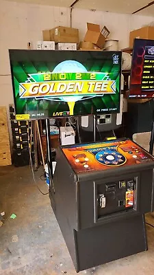 Golden Tee Golf Arcade Live Commercial 2022 Edition With Custom Cabinet • $1