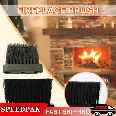 Brush Fireplace Tool Brush Home Kitchen Outdoor Black Durable Brush Head J6R4 • £4.44