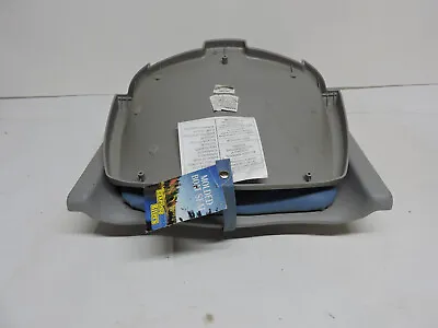 New Folding Boat Seat Molded Fishing Cushioned Seat Vinyl Pedestal Swivel System • $55