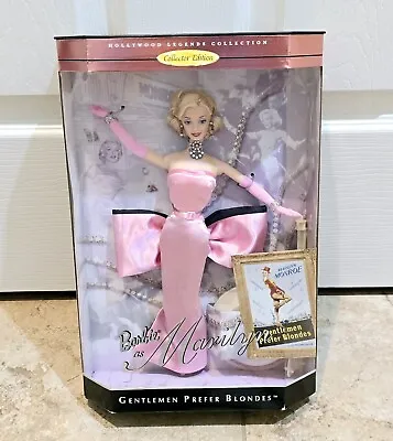 Barbie As Marilyn Monroe Gentlemen Prefer Blondes 1997 Mattel 17451 NRFB MINT  • $137.46