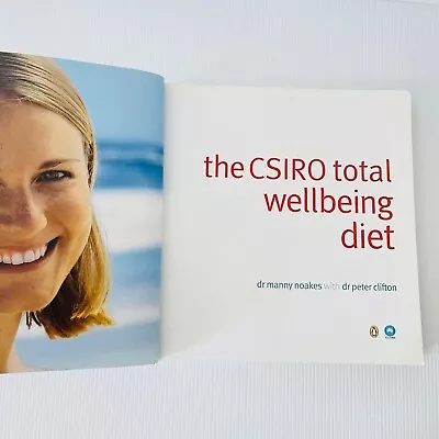 The CSIRO Total Wellbeing Diet Books 1 And 2 Paperback 2005 2006 Recipes AU SC • $28