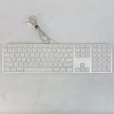 Apple Magic Keyboard With Numeric Keypad Silver A1243 • $29.99