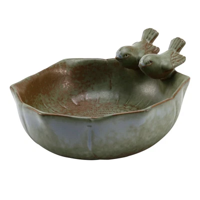 £17.16 • Buy Ceramic Baths Garden Decor Ceramic Aquarium Retro Finish Bird D9T7N