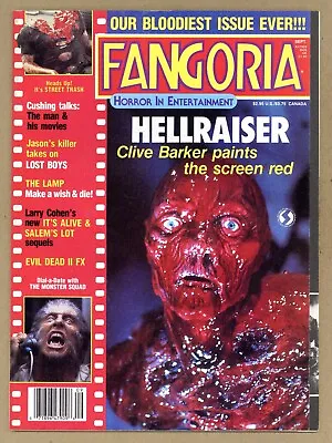 Fangoria 67 (VFNM) PREDATOR POSTER Monster Squad THE LAMP Hellraiser 1987 X111 • $22.99