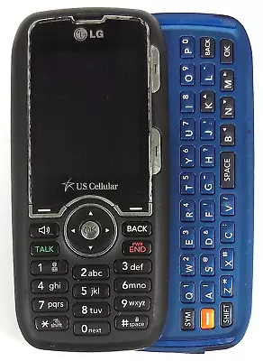 LG Scoop / Rumor UX260 - Black And Blue ( U.S. Cellular ) Very Rare Slider Phone • $55.24