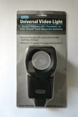 Sima 30W Video Light SL-9L0 Uses Camcorder Batteries • £3.95