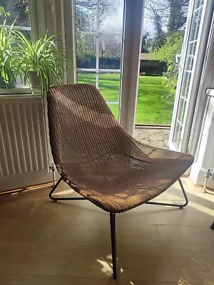 Lounge IKEA Chair Brown Rattan Interior Excellent Condition  • £60