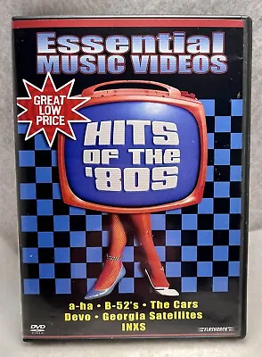 Essential Music Videos - Hits Of The ‘80’s DVD 2003 Preowned Lightly Used • $6.95