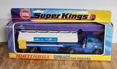 Matchbox Lesney K-16 SUPER KINGS  Ford  ARAL Petrol Tanker / BOXED - BEAUTIFUL!! • $93