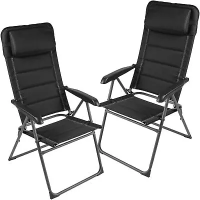 DOMETIC COMFORT FIRENZE LUXURY RECLINING CARAVAN CAMPING CHAIRS X 2 • £149.95