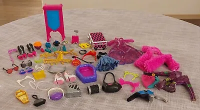 Lot Monster High Doll Clothing Furniture & Accessories * Purses Shoes Belts Etc • $30.75