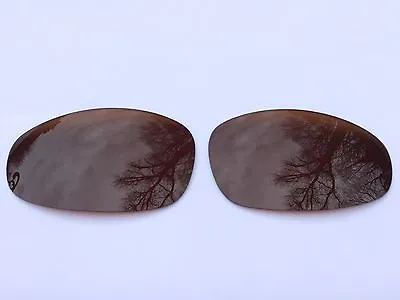 Polarized Amber Brown Custom Replacement Lenses For Oakley E Wire 2.1 • $26.53