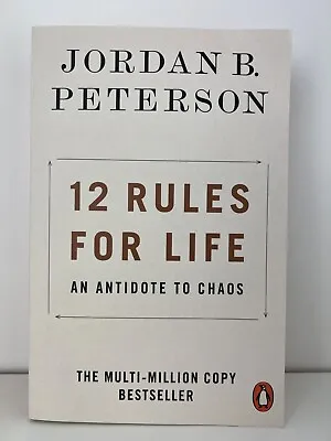 12 Rules For Life: An Antidote To Chaos By Jordan B. Peterson (Paperback 2019) • $13.90