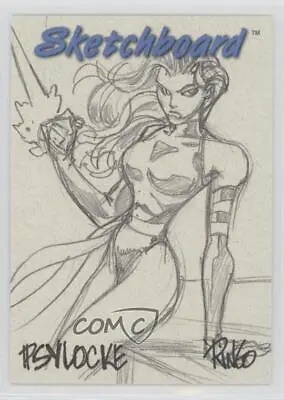 1998 SkyBox Marvel Creators Collection Grey Psylocke #24 Sketch 0kg8 • $39.99