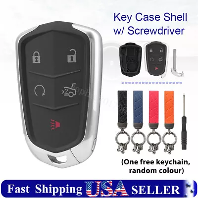 Replacement For 2014 2015 2016 2017 2018 Cadillac CTS Key Fob Remote Case Shell • $9.79