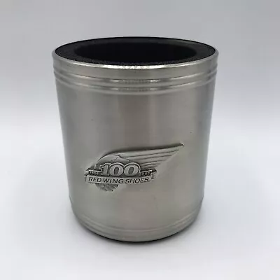 Red Wing Shoes 100th Year Anniversary Can Koozie 1905-2005 Metal Cooler • $24.95