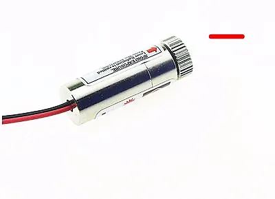 Industrial 650 Nm LINE Laser Pointer 3-5 VDC Can Set Focus Line Module Cnc -- • £4.99