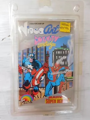 Video Art Activity Cartridge MARVEL SUPER HEROES LJN 1987 New • $9.99