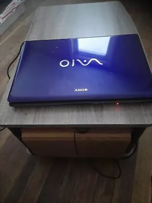 $125 • Buy Purple Sony Vaio 61411L With Cyberlink Power DVD 22 Play Blu-ray Movie