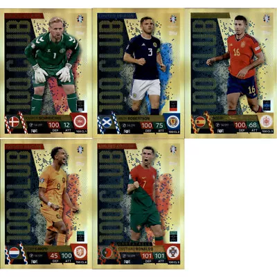 Topps Match Attax UEFA EURO 2024 Germany - All 5 100 Club CL 1 - 5 • £11.99