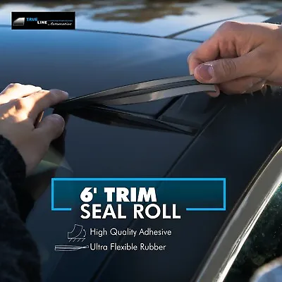 Car Windshield Weather Seal Rubber Trim Molding Cover 6 Feet For Mercedes Models • $14.99