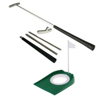 £38.87 • Buy Folding Golf Putter Indoor Putting Hole Cup Pin Flag Gift Present Equipment