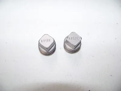 (2) Muncie 4 Speed Lisle Magnetic Fill And Drain Plugs M20 M21 M22 • $54.95