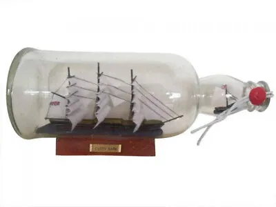 Cutty Sark Model Ship In A Glass Bottle 11  • $67.38