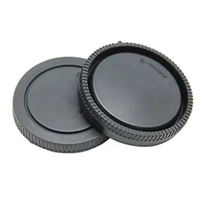 $4.83 • Buy Camera Front+Rear Lens Cap Cover For Sony A6300 A6000 A6400 A7R2 A7M3 ILDC Nex