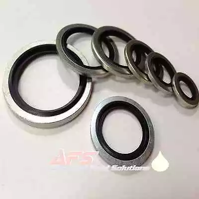 BSP IMPERIAL Bonded Dowty Seal Self Centering Sealing Washer Hydraulic Fuel AFS • £1.79