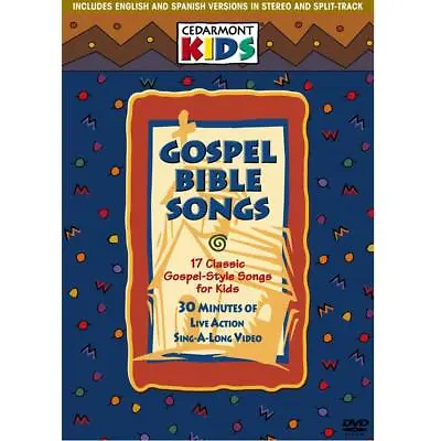 Gospel Bible Songs Gospel Music For Kids On DVD With Cedarmont Kids Children E35 • $11.76